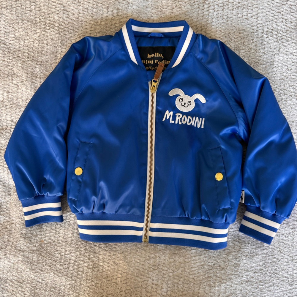 Mini Rodini Jacket, Size 4-5